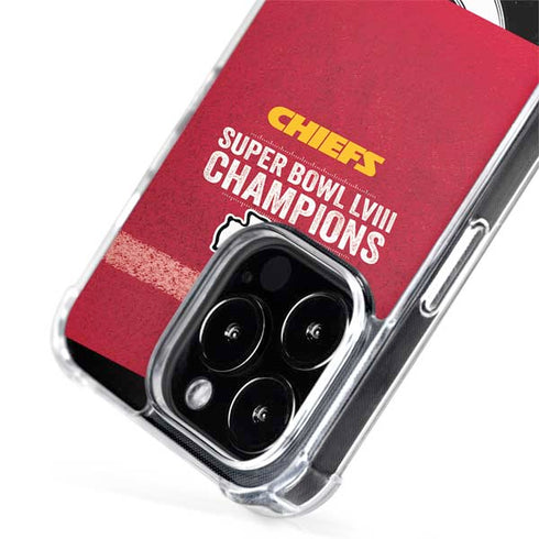 NFL Chiefs Super Bowl LVIII Champions iPhone 15 Pro MagSafe Case